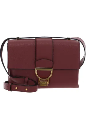 Coccinelle Leren Schoudertas Arlettis Handbag Bruine