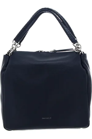 Coccinelle Leren Schoudertas Maelody Handbag Donkerblauw