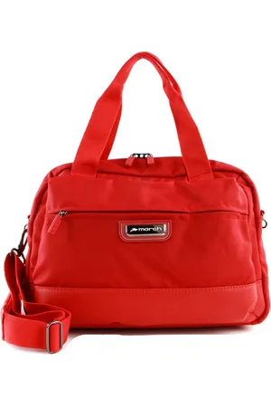 March Schoudertas Reistas met laptopvak Bags Stow A´Way Shoulderbag Rood