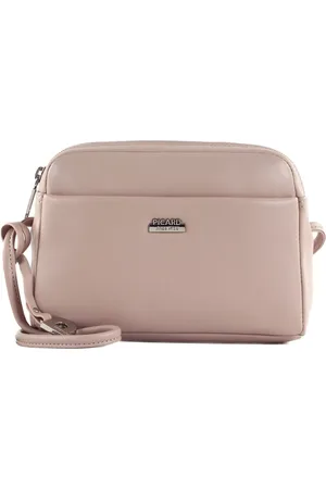 Picard Leren Schoudertas Handtas Really Hand Bag Roze
