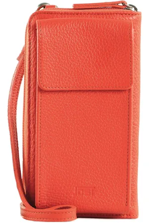 Jost Telefoontasje Portemonnee Vika Pouch Lichtrood