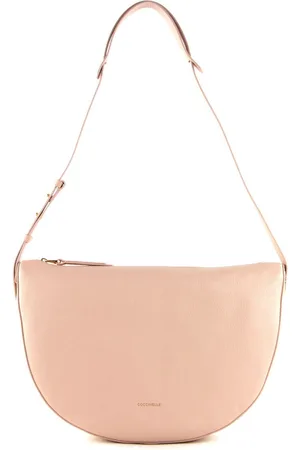 Coccinelle Leren Schoudertas Lea Shoulderbag Roze