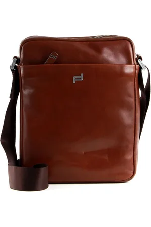 Porsche Design Schoudertas Urban Courier ShoulderBag SVZ Bruine