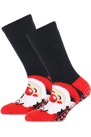 Yellow Moon Homesocks Kerst
