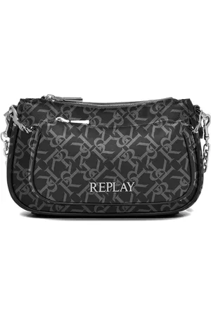 Replay Schoudertas Crossbody Bag Zwart