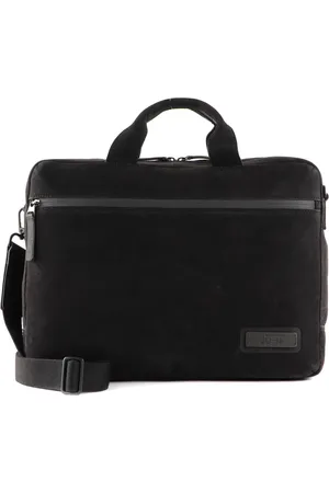 Jost Business tas Schoudertas met laptopvak Voxholm Business Bag Zwart