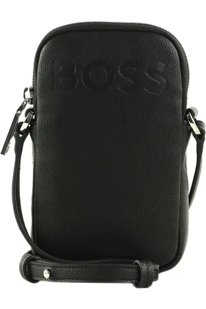HUGO BOSS Telefoontasje Addison Phone Holder Zwart