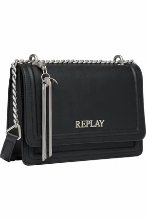 Replay Schoudertas Crossbody Bag Zwart