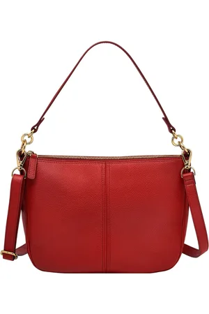 Fossil Schoudertas Jolie Crossbody Rood