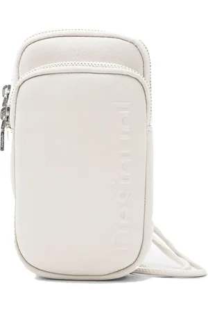 Desigual Telefoontasje Half 24 Colors Delphine Phone Bag Wit