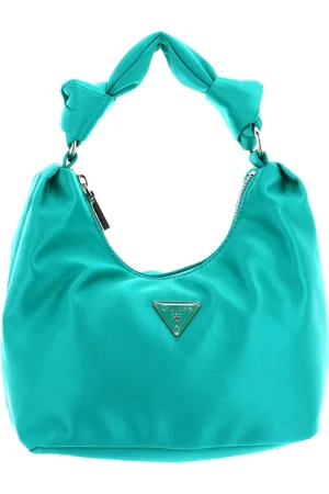 Guess Handtas Velina Hobo Turquoise
