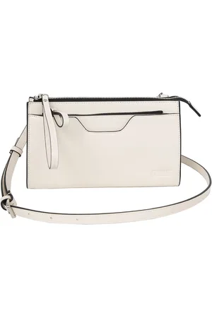 Cinque Leren Schoudertas Diane Handbag Crème