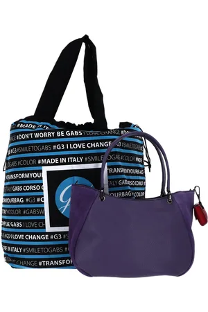 Gabs Leren Schoudertas Handtas Roberta Ruga Shoulderbag Paars