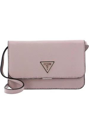 Guess Telefoontasje Schoudertas Laurel SLG Phone Crossbody Roze