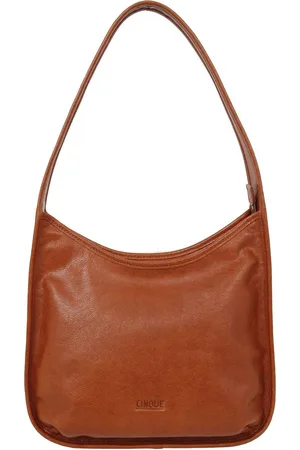 Cinque Leren Handtas Schoudertas Felicia Handbag Bruine