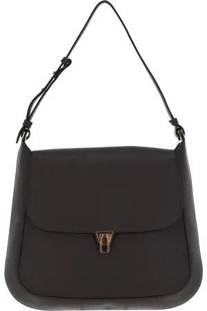 Coccinelle Leren Handtas Schoudertas Cristhy Handbag Donkergroen