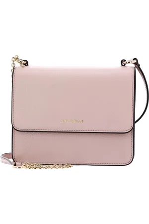 Coccinelle Leren Schoudertas Avondtas Mini Bag Crossbody Bag Roze