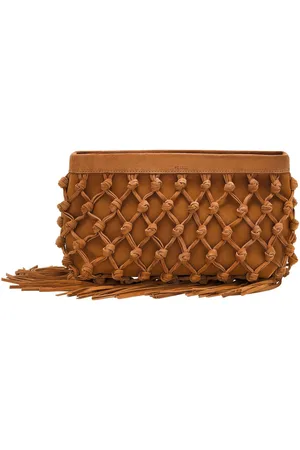 Fossil Koppeling Penrose Pouch Clutch Bruine