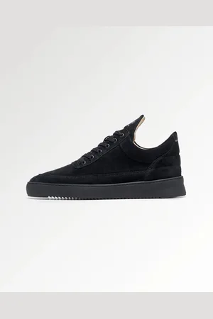 Filling pieces Low Top Suede All Black