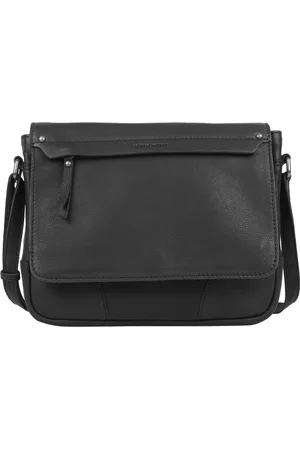 Gerry Weber Leren Schoudertas Tarragona Shoulderbag Zwart