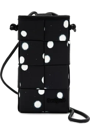 Desigual Telefoontasje New Splatter Bruna Phone Bag Zwart