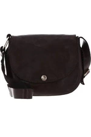 Campomaggi Leren Schoudertas Crossbody Bag Bruine