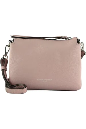 Gianni chiarini Leren Schoudertas Three Crossbody Bag Oud roze