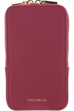 Coccinelle Leren Telefoontasje Flor Hi-Tech Phone Bag (rood)paars