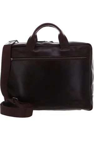 Jost Leren Afzonderlijke gevallen Laptoptas met laptopvak Trelleborg Business Bag Bruine