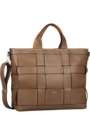 Gabor Schoudertas Valeria Zip Tote Bruine