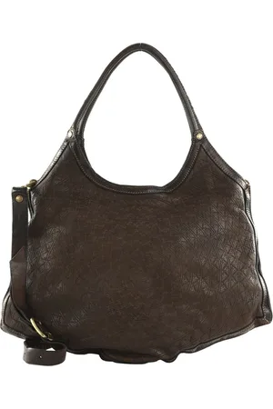 Caterina Lucchi Schoudertas Agata Shopping Bag Donkerbruin