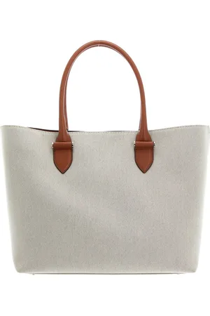 Decadent Shopper Schoudertas Terri Canvas Tote Bruine Veelkleurig