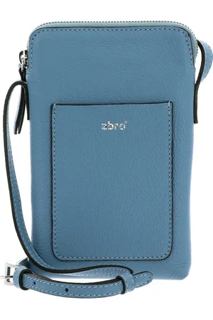 Abro+ Leren Telefoontasje Leather Dalia Phone Bag Raquel Blauw
