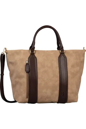 Gabor Schoudertas Gwen Zip Shopper Lichtbruin