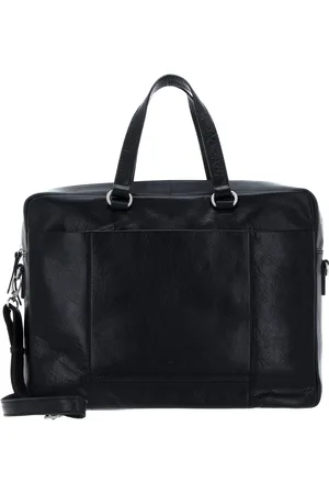 Gerry Weber Schoudertas Shopper met laptopvak Lugano Businessshopper LHZ Zwart