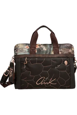 Anekke Business tas Laptoptas met laptopvak Shōen Padded Document Holder Bruine