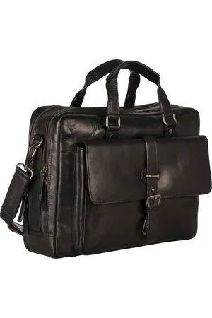 Leonhard Heyden Roma laptoptas 2-vaks met voorvak 13 inch