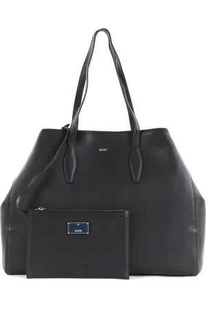 JOOP! Leren Schoudertas Sofisticato 1.0 Anela Shopper Zwart