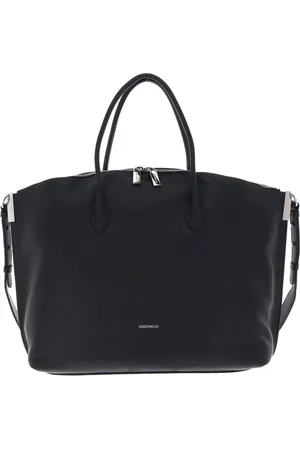 Coccinelle Leren Shopper Schoudertas Estelle Handbag Donkerblauw