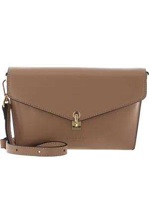 Seidenfelt Manufaktur Schoudertas Gordeltas Kisa Crossbody Lichtbruin