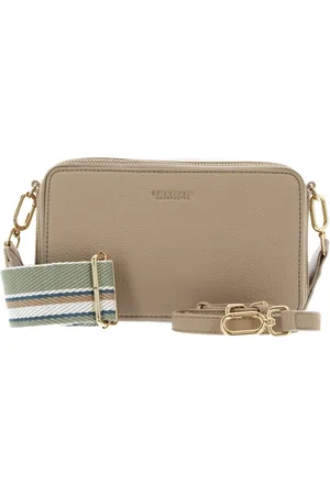 Seidenfelt Manufaktur Schoudertas Falun Svedala Big Crossbody Bag Beige