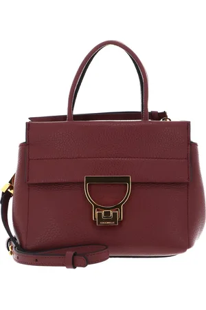 Coccinelle Leren Handtas Schoudertas Arlettis Handbag Bruine