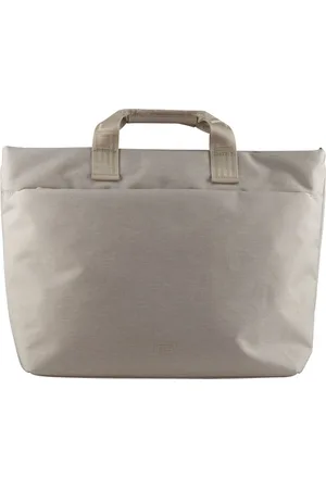 Jost Schoudertas met laptopvak Bergen Business Tote Bag Crème