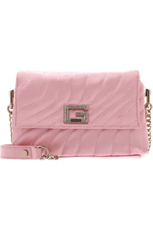Guess Schoudertas Janek Mini Flap Crossbody Zalmroze