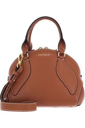 Coccinelle Leren Schoudertas Avondtas Colette Handbag Bruine