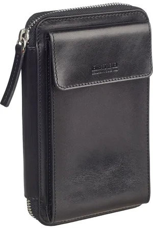Leonhard Heyden Telefoontasje Schoudertas Cambridge Mobile Crossbody Zwart