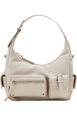 Desigual Schoudertas Omnia New London Plus Shoulder Bag Crème