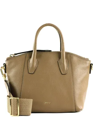 Abro+ Handtas Schoudertas Leather Ariete Ivy Handbag Lichtbruin