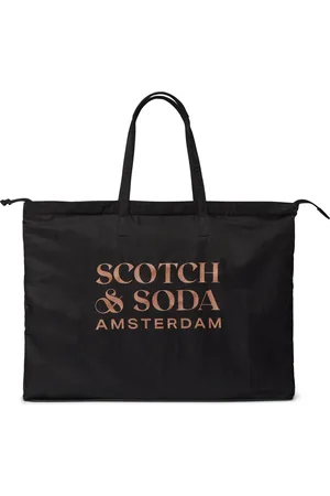 Scotch&Soda Schoudertas Foldable Tote Bag Zwart
