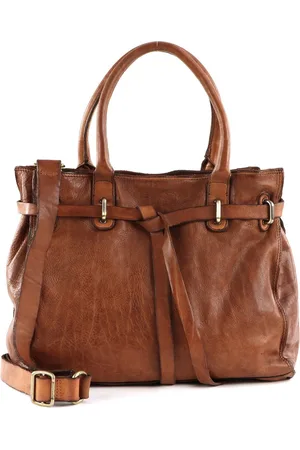 Campomaggi Leren Shopper Everyday Leather Bag Shopping Bag Bruine